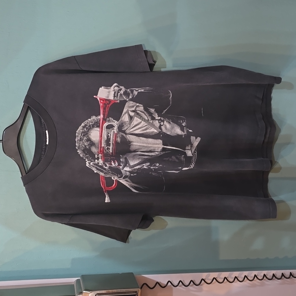 Vintage Miles Davis Red Trumpet Tee